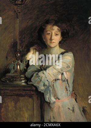 John Singer Sargent - Mme Charles Russel. Banque D'Images