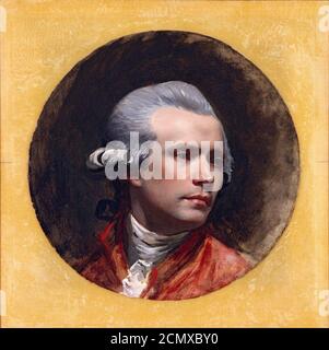 John Singleton Copley - John Singleton Copley Autoportrait Banque D'Images