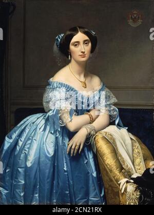 Joséphine-Éléonore-Marie-Pauline de Galard de Brassac de Béarn (1825–1860), princesse de Broglie MET h1 1975.1.186. Banque D'Images