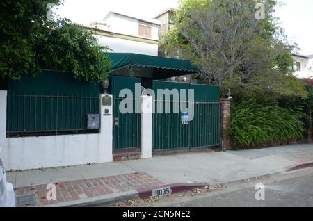 West Hollywood, Californie, États-Unis 17 septembre 2020 UNE vue générale de l'atmosphère de l'ancienne maison de la chanteuse Dolly Parton au 9035 Norma place à West Hollywood, Californie, États-Unis. Photo par Barry King/Alay stock photo Banque D'Images