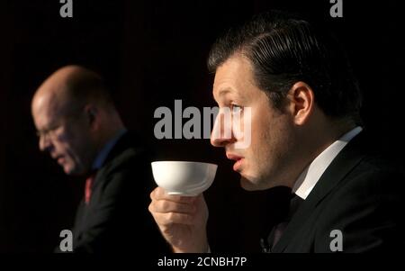 Swiss Private Bank Julius Baer Chief Executive Officer Boris Collardi Attends The Company S Annual News Conference In Zurich February 7 2010 Reuters Christian Hartmann Switzerland Tags Business Photo Stock Alamy