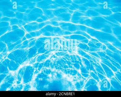 Carreaux de piscine. Vue de dessus Banque D'Images