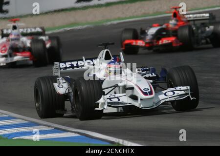 Jacques Villeneuve, CAN, BMW Sauber, F1, Grand Prix d'Allemagne 2006 Banque D'Images