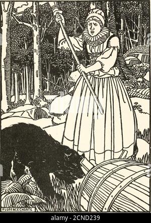 . Jours des colons . yBéthia dans ses genoux, a expliqué ses raisons. Il est malade de lui construire un stylo ce atermidi, a déclaré Thomson.Waldernes a obtenu un gang o hommes transportant du bois pour la maison hisNew. Les ours s'en départir rapidement. Des créatures sauvages de toutes sortes ont trouvé le pays insécurités avant longtemps. Axmen envahit la forêt, et le maïs était planté dans des clairières et des clairières autour des souches.lorsque Thomson était venu à Little Harbour peu après la première colonie a été faite en 1623, il y avait des buttrois maisons dans toute cette région : la maison en pierre à Pan-naway et les deux plantations Hilton à Piscataquaand Douvres. Petit Adam Thomson Banque D'Images