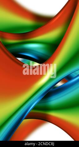 rayures arc-en-ciel Banque D'Images