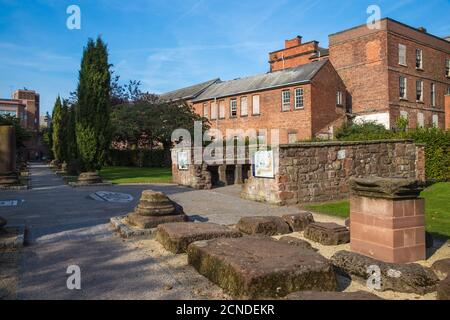 Chester Roman Gardens, Chester, Cheshire, Angleterre, Royaume-Uni, Europe Banque D'Images