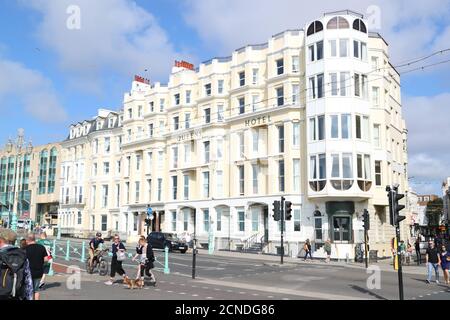 Queens Hotel à Brighton, Royaume-Uni Banque D'Images