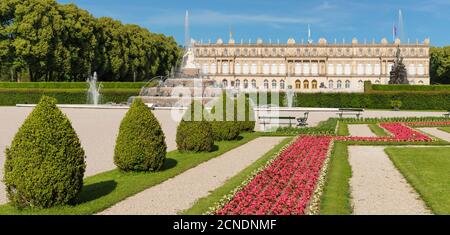 Schloss Herrenchiemsee, Herreninsel im Chiemsee, haute-Bavière, Allemagne, Europe Banque D'Images