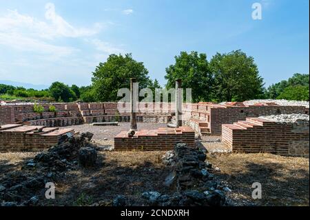 Parc archéologique de Dion, Mont Olympe, Grèce, Europe Banque D'Images