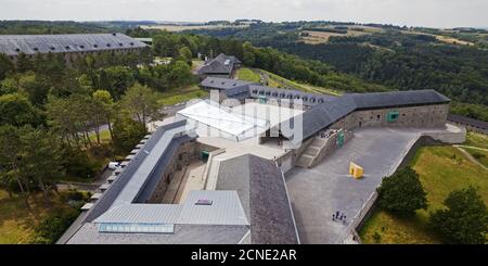 Vue aérienne de l'ancien NS-Ordensburg Vogelsang, aujourd'hui Vogelsang ip, Schleiden, Allemagne, Europe Banque D'Images