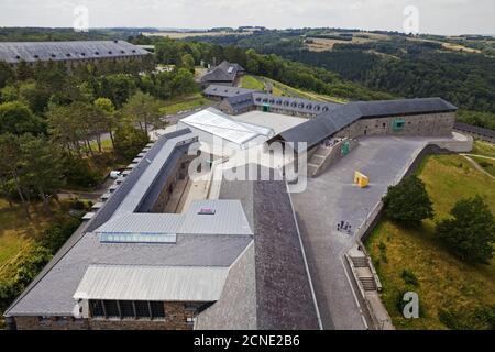 Vue aérienne de l'ancien NS-Ordensburg Vogelsang, aujourd'hui Vogelsang ip, Schleiden, Allemagne, Europe Banque D'Images