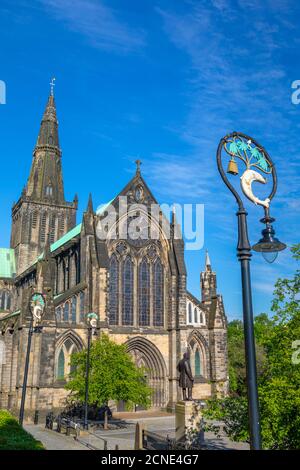 La cathédrale de Glasgow, Glasgow, Ecosse, Royaume-Uni, Europe Banque D'Images