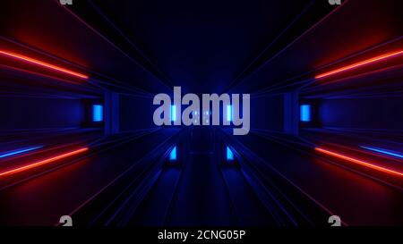 Arrière-plan de l'illustration 3d uhd 4k de seuil d'émission de lumière interdimensionnelle Banque D'Images