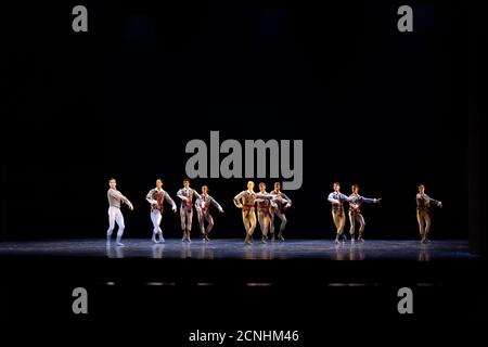 General Probe 'de Berlin avec Amour II', Staats Ballet 17 septembre 2020, Staats Oper Berlin Banque D'Images