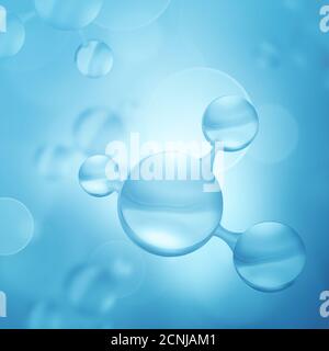 Résumé Contexte La science Banque D'Images