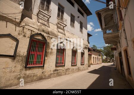 Stone Town, Zanzibar, République-Unie de Tanzanie Banque D'Images