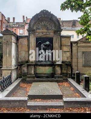 Alter St. Mattäus Kirchhof. Cimetière du Vieux Saint Matthieu, Schöneberg-Berlin Banque D'Images