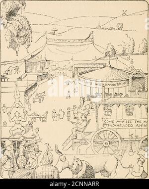 . L'histoire du docteur Dolittle, étant l'histoire de sa vie particulière à la maison et des aventures étonnantes dans des parties étrangères . il faut lécher les enfants pour rien quand elle a wyntchering. Et les menageries-gardiens et les hommes de cirque cameand ont demandé au docteur de leur vendre la strantecreature, disant qu'ils paieraient énormément d'argent pour lui. Mais le docteur alwaysshook sa tête et dit, non. Le pushmi-pullyu ne sera jamais enfermé dans une cage. Il sera toujours libre de revenir et d'y aller, comme vous et moi. De nombreux sites et événements curieux qu'ils ont sciés dans cette vie errante, mais ils ont tous semblé quiteordinaire après Banque D'Images