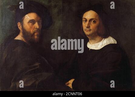 Double portrait, c. 1516. Trouvé dans la collection de Palazzo Doria Pamphili, Rome. Banque D'Images