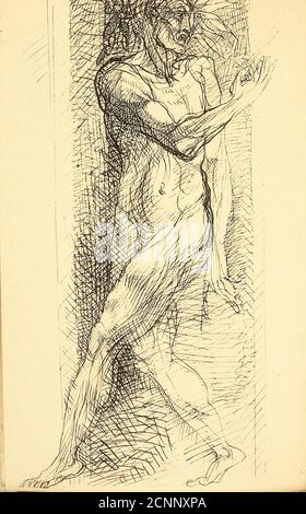 Illustration pour "les fleurs du mal (les fleurs du mal)" par Charles Baudelaire, 1887-1888. Collection privée. Banque D'Images