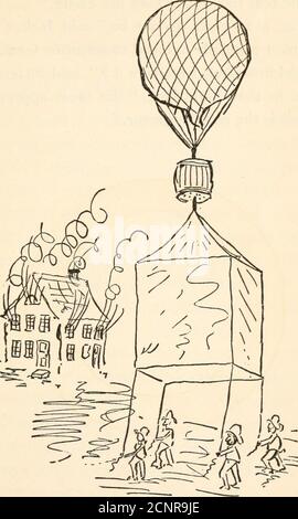 . Phaeton Rogers; un roman de la vie de garçon . ger qu'une maison ordinaire. Il hasno ouverture, sauf que le fond est entièrement ouvert, et il y a une longue corde fastene.d à chacun des coins inférieurs.puis j'ai un ballon, à laquelle cette tente est fixée à la place d'une voiture. Bien sûr, le ballon soulève la tente juste jusqu'à ce que les cordes - qui sont attachés à quelque chose - le saule aller. C'est assez simple, a dit Jack. Puis, continua Phaeton, chaque fois qu'un incendie se produit, les pompiers (il n'en a besoin que de quelques-uns) prennent ces cordes dans les mains et commencent pour le feu, la tente et le ballon naviguaient au-dessus de leurs têtes. Lorsque t Banque D'Images