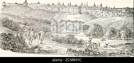 . Les histoires de Robert Ramble [psepud.] sélectionnées de l'histoire de l'Angleterre, de la conquête à la révolution . RM; et tous les assistants se retirant, les portes de la chapelle ont été fermées. Alors Charlesse leva du cercueil, et se retira à son désapeu, plein de ces sentiments horribles que la solennité sucha singulière a été calculée pour inspirer.mais soit la durée fatigante de la cérémonie, ou l'impression que cette image de la mort a laissé son esprit, l'a tant touché, que le jour où il wras a saisi avec une fièvre. Sa fééblérie ne pouvait pas longtemps résister à sa violence; et a pris fin le vingt et unième Banque D'Images