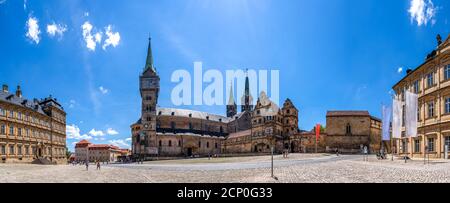 Cathédrale de Bamberg, Bavière, Allemagne Banque D'Images