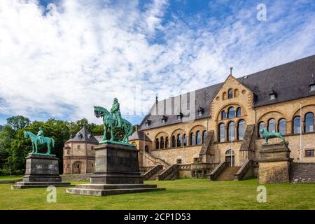 Kaiserpfalz historique à Goslar, Allemagne Banque D'Images