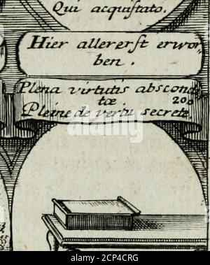 . M. Laurentii Wolfgangi Woyttens Emblematischer Parnassus : worauf die Musen, ihre Blumen-lese zu allerhand Freuden und Trauer-kränken halten. Uden lockwen Tügend-chor durch angenehme rosen hergegen das ungezähmte Laster-thun mit wildem Dorn- und Distel-flor zu krönen . V^iöh€M. t^idii^ ^iJfjpift^scar^dus j. tarn SpuAren, , ^^ dans da- OAII^ Banque D'Images