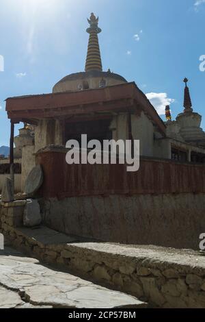 Le monastère de Lamayuru Gompa Banque D'Images