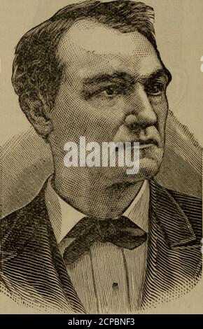 . Une vue d'ensemble de notre gouvernement fédéral . partie inpolitique et servi dans la législature de l'État ; également édité pour quelques ansle champion de l'Atchison. Il a été élu au sénat en 1872 pour succéder. C. Pomeroy et W^as ont fait président pro tem. En 1887.] de même causé dans le bureau de président. Aucune disposition n'est prévue pour pourvoir un poste vacant dans le bureau des vice-présidents, mais asle sénat doit avoir un président, un de ses membres est choisi 10 gouvernement FÉDÉRAL OXJB. Pour présider pour le moment.* en prenant ce poste, le mém-ber ne reçoit pas de salaire supplémentaire, et reste encore un senatorw Banque D'Images