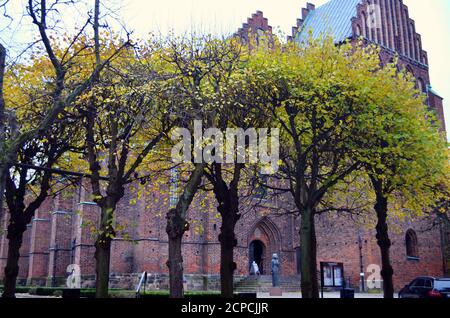 Suède - Église Helsingborg Banque D'Images