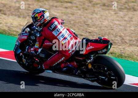 Rimini, Italie. 19 septembre 2020. Misano Marco Simoncelli World circuit, misano adriatico (rn), Italie. 19 septembre 2020. DANILO PETRUCCI - ÉQUIPE DUCATI au Grand Prix de Saint-Marin et Riviera di Rimini - pratique libre 3, Championnat du monde MotoGP - Credit: LM/Alessio Marini/Alay Live News Banque D'Images