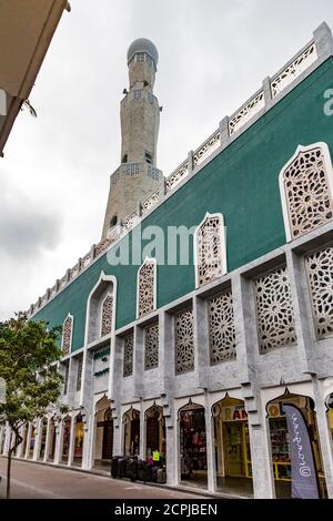 Mosquée, Grande Mosque de Saint-Denis, Saint-Denis, Ile de la Réunion, France, Afrique, Océan Indien Banque D'Images