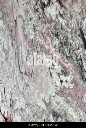 Encre, peinture, abstrait. Gros plan de la peinture. Fond coloré de peinture abstraite. Peinture à l'huile très texturée. Détails de haute qualité. Encre alcool mod Banque D'Images