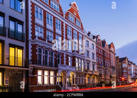 Angleterre, Londres, Marylebone, Wimpole Street Banque D'Images