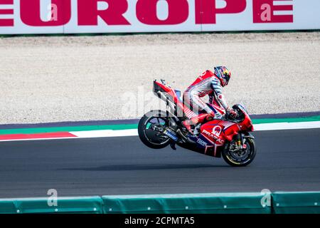 Misano Adriatico, Italie. 19 septembre 2020. JACK MILLER - course PRAMAC pendant le Grand Prix de Saint-Marin et Riviera di Rimini - pratique libre 4 et Q, Championnat du monde MotoGP à misano adriatico, Italie, septembre 19 2020 crédit: Agence de photo indépendante / Alamy Live News Banque D'Images