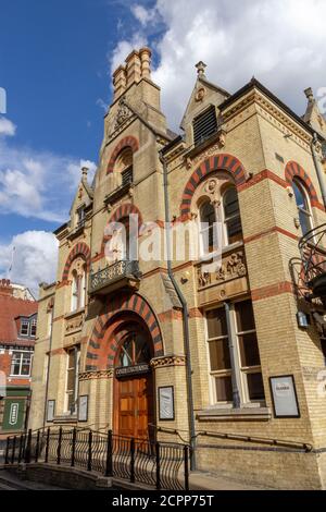 The Cambridge Corn Exchange sur Wheeler Street, Cambridge, Cambridgeshire, Royaume-Uni. Banque D'Images