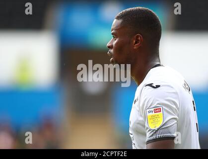 Liberty Stadium, Swansea, Glamorgan, Royaume-Uni. 19 septembre 2020. Championnat anglais de la Ligue de football, Swansea City versus Birmingham; Marc Guehi de Swansea City Credit: Action plus Sports/Alamy Live News Banque D'Images