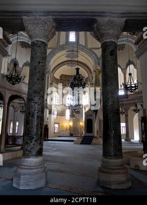 La petite mosquée Sainte-Sophie, également connue sous le nom de Kucuk Aya Sofya, à Istanbul, en Turquie. Ancienne église byzantine des Saints Sergius et Bacchus. Banque D'Images