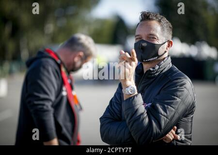 Riga, Lettonie. 19 septembre 2020. SCHEIDER Timo (DEU), ALL-INKL.COM Muennich Motorsport (DEU), Siège Ibiza, portrait pendant le Neste World RX de Riga-Lettonie, 5ème tour du Championnat du monde de la FIA 2020, FIA WRX, du 19 au 20 septembre 2020 sur le Bikernieku Kompleksa Sporta Baze, à Riga, Lettonie - photo Paulo Maria / DPPI crédit: LM/DPPI/Paulo Maria/Alay Live News crédit: Gruppo Editoriale LiveMedia/Alay Live News Banque D'Images