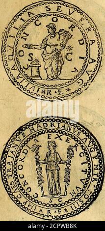. Dialoghi di d. Antonio Agostini arcivescovo de Tarracona; sopra le medaglie, iscrizioni, e altre antichita: . Banque D'Images