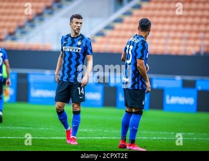 Ivan Perisic du FC Internazionale pendant le match amical avant la saison 2020/21 entre le FC Internazionale vs AC Pisa 1909 au stade San Siro, Milan, Italie le 19 septembre 2020 - photo Fabrizio Carabelli crédit: LM/Fabrizio Carabelli/Alay Live News Banque D'Images