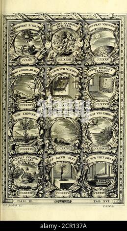 . Symbolographia, sive de arte symbolica sermones septem . .. Banque D'Images