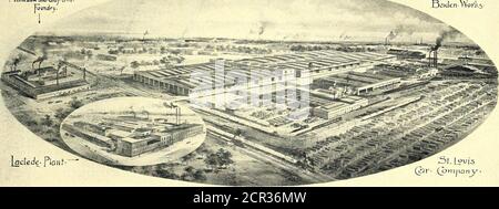 . Journal de chemin de fer de la rue . NnlicaWfwGraj-Iivn-]3imdry. ^DT. Levis a acheté la Laclede car Company, de Saint-Louis. En 1887, la capacité de l'usine mère était de 600 voitures par an. Dans les deux institutions sont maintenant employés près de 3000 hommes, et la thécapacité des deux usines est de 3500 voitures par an. En outre, il y a une grande production de camions, les camions de la compagnie étant noté pour leurs qualités de conduite facile et la force. La St. LouisCar Company fabrique également ses propres sièges, ses phares à arc et ses lampes à arc pour l'éclairage intérieur des voitures, ainsi que de nombreuses autres spécialités et accessoires qui sont essent Banque D'Images