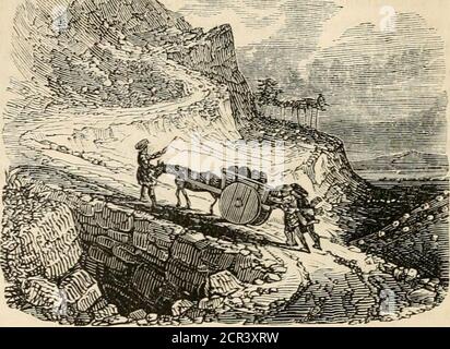 . Les routes et chemins de fer, les véhicules, et les modes de déplacement, des pays anciens et modernes; avec des comptes de ponts, tunnels et canaux, dans diverses parties du monde . Higliland EUU... Routes dans les Highlands écossais. CHAPITRE XII Les Highlands écossais.—leurs routes, leurs calèches et leurs chevaux.—les routes et les voyages en Écosse en général, au cours du quatre-vingt-siècle.—les routes romaines anciennes. Si les routes, les voyages et les moyens de transport étaient en arrière, botli intlie au nord et au sud de l'Angleterre, il n'y a pas encore un siècle, que, à la même période, ils Avere pas beaucoup mieux, ou qu'en réalité ils étaient encore pires, à Scotlan Banque D'Images