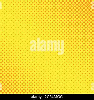 fond jaune bande dessinée. rétro Illustration de Vecteur