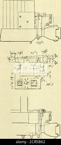 . American ENGINEER and Railroad journal . de la norme M. C. B. 4^ x 8 journal de fret boîte. Dispositions de désaccouplement pour les coupleurs automatiques M. C. B. G. L. Potter, G. W. West, R. C. Blackall, R. M. Galbraith, G. B.Sollers, C. E. Turner, Comité. Votre comité nommé pour examiner si un dispositif standard de découplage est réalisable, et les détails de celui-ci, soumis à la convention tenue à Saratoga, Xew York, le 17,1896 juin, quel rapport a été fondé sur le résultat de leur examen du sujet en vue de la faisabilité de la soumission d'un code et de l'emplacement de l'annexe Banque D'Images