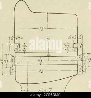 . Ingénieur américain et journal ferroviaire . 4- 5£&M£ NTS/3long r^/G. 6.fr frk. /?£rr///v//segments v6. Banque D'Images