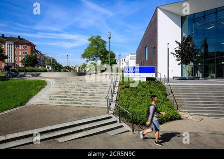 Essen, Rhénanie-du-Nord-Westphalie, région de la Ruhr, Allemagne, Gruene Mitte Essen, projet de développement urbain dans le district universitaire, dans le centre-ville du nord Banque D'Images